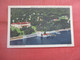 Airplane View Fort William Henry Hotel.  Lake George    New York >    Ref 5379 - Lake George