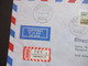 Berlin 1987 ATM Nr.1 Wert 285 FDC / Tagesstempel Berlin 44 Vom Ersttag Einschreiben 1000 Berlin Luftpost Beleg Nach Köln - Storia Postale