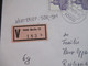 Berlin 1983 Freimarken BuS Nr.675 (4) MeF Senkrechter 4er Streifen Wertbrief 500 DM Mit Einlieferungsschein!! - Lettres & Documents