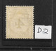 MALAYA - MALAYAN POSTAL UNION 1936 4c POSTAGE DUE SG D2 MOUNTED MINT Cat £45 - Malayan Postal Union