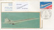 LETTRE FDC 10.1.1976 CONCORDE PARIS RIO DE JANEIRO - VIGNETTES PAR AVION CONCORDE AIR FRANCE  /2 - 1960-.... Lettres & Documents