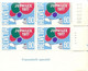 HELVETIA SUISSE C EST NOEL 3 BLOCS DE 4 TIMBRES 20-40-80 FRANCOBOLLI SPECIALI 1977 - Blocs & Feuillets