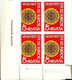 HELVETIA SUISSE C EST NOEL 3 BLOCS DE 4 TIMBRES 20-40-80 FRANCOBOLLI SPECIALI 1977 - Bloques & Hojas