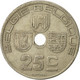 Belgique, 25 Centimes, 1938, TTB, Nickel-brass, KM:115.1 - 25 Centimos