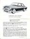 AUTOMOBILE.DOCUMENTATION POUR L'ARONDE ELYSÉE SIMCA. - Non Classés