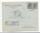 Rum126 / RUMÄNIEN - Karl I , Mi.Nr. 138X Auf Bankbrief 1906 Nach Zürich - Mit Firmenlochung BCR - Lettres & Documents
