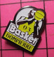 313j Pin's Pins / Beau Et Rare / THEME : SPORTS / BASKET 03 DOMPIERRE - Basketball