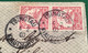 RARE Cover TSINGTAU KIAUTSCHOU 1903>ICHANG SMS VORWÄRTS&Hankow(Deutsche Post China Imperial Post Brief Chine Lettre Navy - Kiaochow