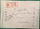 RARE “MINHOW S.O No1 1939” (Foochow= Fuzhou Fujian Prov.) China Republic Registered Cover>Saïgon Indochine (Chine Lettre - 1912-1949 República