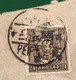 “PEIPING 1945” SG 805 PAR AVION Cover>Shanghai SCARCE SINGLE FRANKING (China Chine Lettre - 1912-1949 República