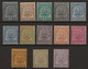 Colonies France TUNISIE N°9 à 21*  Série Chiffres Gras,très Frais TTB Cote Yvert : + 889 € - Unused Stamps