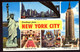 AK 022509 USA - New York City - Mehransichten, Panoramakarten