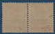 Colonies France HOI-HAO N°75aa** Variété 4 Fermé Tenant à Normal Fraicheur Postale Superbe Signé - Unused Stamps