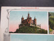 DR 1911 Mehrbild AK Burg Hohenzollern Maria Zell, Schlosshof Verlag H. Sting, Tübingen - Hechingen
