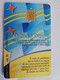 ARUBA CHIP  CARD   SETAR ORGUYO DI ARUBA  CULTURA Y DEPORTE        AFL 30,00   Fine Used Card  **6704** - Aruba