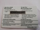 St MAARTEN PREPAID SMTCOMS 50 UNITS CARNIVAL   (RR)  MINT    **6716** - Antillen (Niederländische)