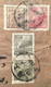 China PRC SHANGHAI 1952 Parcel>Lyon France RARE FRANKING Highest Value 1st Tiananmen Set (Chine Lettre Cover - Brieven En Documenten