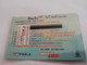 INDONESIA  GRA TIKA TECC  CARD SAY GOD BLESS YOU ... 1X RP 50.000 INDOSAT  MINT CARD    **6738 ** - Indonesië