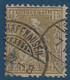 Suisse Déesse Assise N°57 (fil De Soie) 1FR Or Oblitéré 1882 De SCHAFFHAUSEN Tres Frais Et Superbe !! - Gebruikt