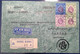 “REGISTERED HONG KONG 1938” Via IMPERIAL AIRWAYS ATHENS Air Mail KGV Cover>Wien B/s(Flugpost Brief Österreich Greece - Briefe U. Dokumente