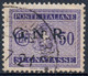 REPUBBLICA SOCIALE ITALIANA / RSI 1944 FRANCOBOLLO SEGNATASSE DA C. 50 SOPRASTAMPA G.N.R. - USATO ⦿ SASSONE 53 - Postage Due