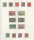 1942-8 George VI War Effort And Peace Issues Sc249-281 - Used Stamps