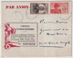 1946 - AOF - ENVELOPPE 1° VOYAGE TRANSMAURITANIEN SENEGAL MAURITANIE SENEGAL ! - OBLITERATION ALEG ! - Cartas & Documentos