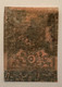 Turkey 1863 Postage Due Stamp 5 Pi RARE VARIETY PLATE FLAW, XF Used (Turquie Timbre Taxe Yv 4a Variété Tughra - Oblitérés