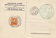 Ungarn Bahnpost / TPO / Amb "M.KIR.MOZGOPOSTA I" Auf Karte - Lettres & Documents