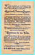 Chromo, Trade Card Hoyt's German Cologne. Calendrier, Calendar 1889. Girl Smiling. - Tamaño Pequeño : ...-1900