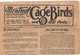 Montreal CAGE BIRDS And Au Pets/Official Bulletin/Montreal CANARY And CAGE BIRD Association/1944                  VPN374 - Dieren