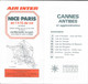 Plan Guide Blay: Cannes, Antibes Et Agglomération, Index Des Rues, Carte Séparée En Couleur - Sonstige & Ohne Zuordnung
