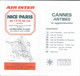 Plan Guide Blay: Cannes, Antibes Et Agglomération, Index Des Rues, Carte Séparée En Couleur - Otros & Sin Clasificación