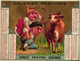 4 Calendriers  1880  Galeries Remoises REIMS  Impr. BOGNARD - Petit Format : ...-1900