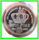 ESPAÑA - 2000 PESETAS - XXV ANIVERSARIO PROCLAMACION DE S.M. REY D. JUAN CARLOS I – 2000 PESETAS. PLATA PROOF 27 GRAMOS - 2 000 Pesetas