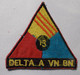 Ecusson/patch - US Vietnam, 13th Delta Aviation Battalion - Ecussons Tissu