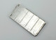 SAINT-JUST-EN-CHAUSSEE PLAQUE IMPRESSION / TAMPON IMPRIMERIE INOX FRANCE 5x2,5cm          (050721.33) - Timbri