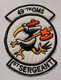 Ecusson/patch US Vietnam - Air Force - 49th OMS - 1st Sergeant - Organizational - Ecussons Tissu
