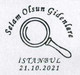 Turkey 2021 Farewell To Our Belowed Ones Who Passed Away | Magnifying Glass, Optical Instruments, Special Cover - Brieven En Documenten