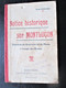 RARE Notice Historique Sur MONTLUCON Illustree Gravures Et Plan Par Ernest MONTUSES - 1913 - Bourbonnais