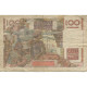 France, 100 Francs, Jeune Paysan, 1952, 1952-10-02, AB, Fayette:28.34, KM:128d - 100 F 1945-1954 ''Jeune Paysan''