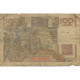 France, 100 Francs, Jeune Paysan, 1952, 1952-09-04, AB, Fayette:28.33, KM:128d - 100 F 1945-1954 ''Jeune Paysan''