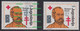 445. Yugoslavia 1988 Surcharge Robert Koch ERROR Stained Overprint MNH Michel #165 - Geschnittene, Druckproben Und Abarten