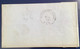 Grosses Brustschild Mi.19 PLATTENFEHLER"gebrochener Innenkreis"Hufeisenstempel COLMAR1874 Brief>Alsace (lettre D.R - Lettres & Documents