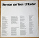 * LP *  HERMAN VAN VEEN - ELF LIEDER (Germany 1979) - Autres - Musique Allemande