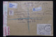 IRLANDE - Enveloppe En Recommandé De Gaillimh Pour Londres En 1985 Avec étiquette D'accident - L 112894 - Brieven En Documenten