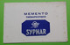 Buvard 1030 - Laboratoire - Mémento 2 - SYPHAR - Etat D'usage : Voir Photos - 21.5x13.5 Cm Fermé Environ - Années 1950 - Produits Pharmaceutiques