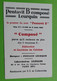 Buvard 1054 - Laboratoire Leurquin - PENTAVIT B -Etat D'usage:voir Photos - 8x12 Cm Environ - Années 1950 - Droguerías