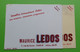 Buvard 1060 - Laboratoire - Semelles LEDOS - Blanc 1 - Etat D'usage: Voir Photos - 14x11 Cm Environ - Années 1950 - Produits Pharmaceutiques