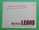 Buvard 1061 - Laboratoire - Semelles LEDOS - Jaune 2 - Etat D'usage: Voir Photos - 14x11 Cm Environ - Années 1950 - Produits Pharmaceutiques